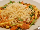 Meatless Sunday | Vegetarian instant noodle stir-fry